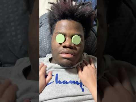 ASMR skincare on my bf 🧖‍♂️ #mouthwhisper #asmrvideos #tingles #asmrtriggers #lofiasmr #skincare