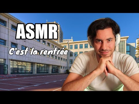 ASMR c'est la rentrée - voici mes notes du lycée
