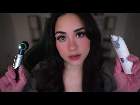 ASMR Cozy Ear Exams for Sleep 🌙