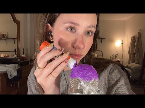 ASMR | Glue Stick on Mic 🎙️❤️