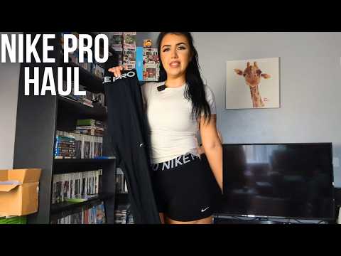 Nike Pro Leggings Try on Haul