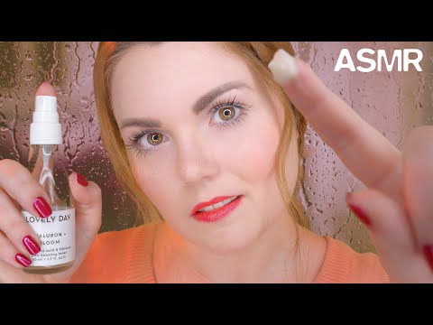 ASMR Spa Day: Verwöhnende Gesichtspflege bei Regen! (Wellness Roleplay deutsch / Regensounds)