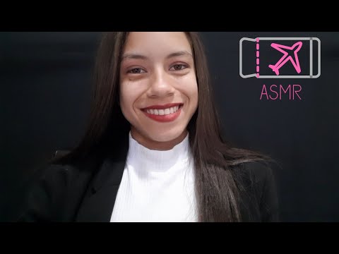 (ASMR PORTUGUÊS) Roleplay Comprando Sua Passagem Aérea| Soft Spoken| Sons de teclado