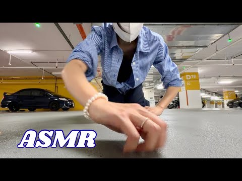 FAST & AGGRESSIVE ASMR 🅿️💥 Parking Lot Chaos with Loud Echo Scratching Tapping