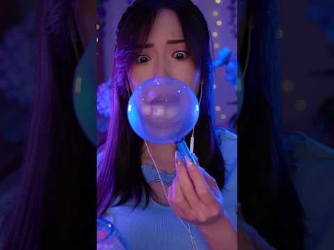 ASMR Pâte à bulle bleue 💙🫧😍 #asmr