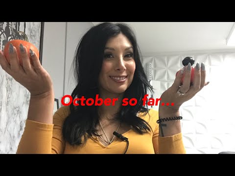 October activities ASMR whispered