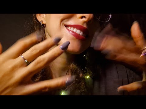 💙 Fast Hypnotic Hand movements 🕸with some Hand sounds, Energy cleansing 