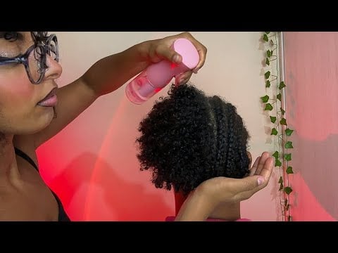 Tirando Suas Tranças Bem Devagar | ASMR Aplicado Pra Você Relaxar 😴💤