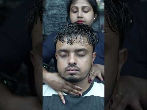 Chaitali Barber's Magic Fingers: Scalp Acupressure & Ear Massage ASMR #shorts