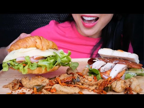 SANDWICHES KINDA DAY (ASMR EATING SOUNDS) NO TALKING | SAS-ASMR