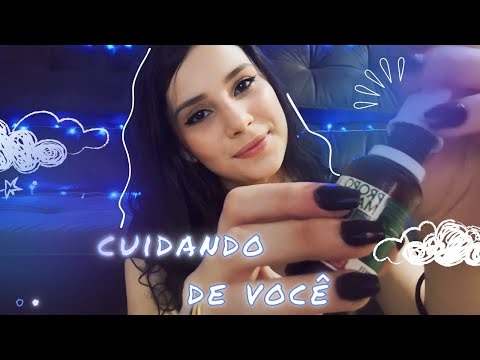 CUIDANDO DE VOCÊ DOENTE - asmr caseirinho