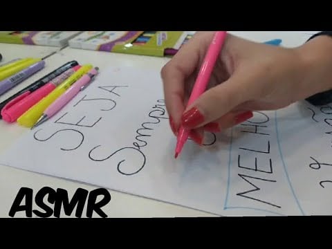 ASMR- REPETINDO PALAVRAS POSITIVAS