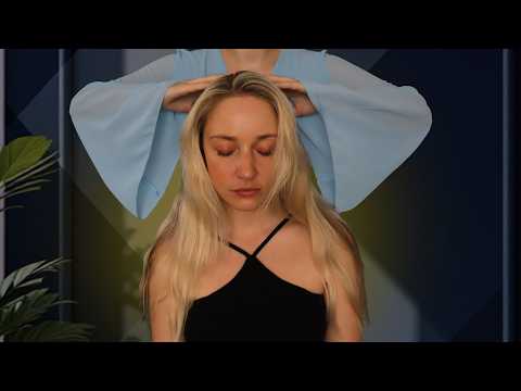 soothing hair play & hair brushing on a real person (asmr)