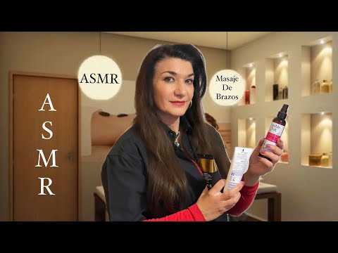 ASMR MASAJE SUPER RELAJANTE DE MANOS 🤲🏻 Y BRAZOS 💪🏻 / Roleplay en Español / con susurro 🔊🎧