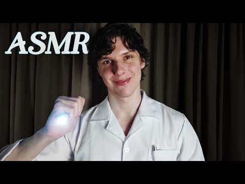 ASMR Dr. Lucens gives you a relaxing cranial nerve exam
