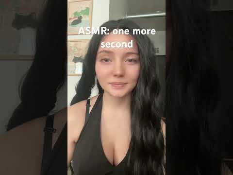 one more second 🤍#asmr #whisperasmr #softvoice #cozyvibes #tingles #girlfriendasmr