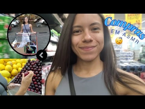 ASMR NO MERCADO - Compras Relaxantes |Sussurros e Voz Suave 🛒😴