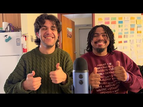 ASMR w/ my roommate :)