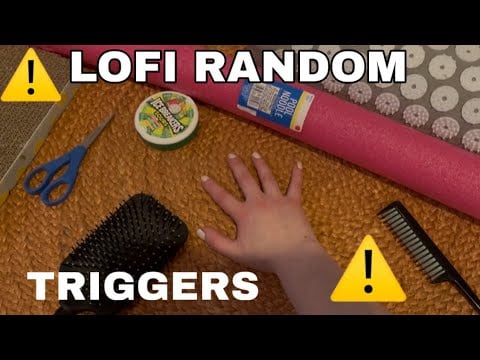 ⚠️ASMR Extremely Fast Aggressive Lofi Triggers | Camera Tapping | No talking