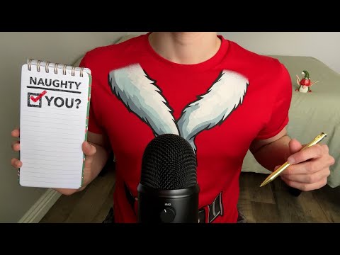 ASMR | Sassy Santa finds out if you're naughty or nice