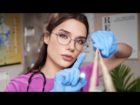 ASMR Unpredictable : Cranial Nerves ALL OVER ThE PlACe 👁👄👁 (Exam , Roleplay)