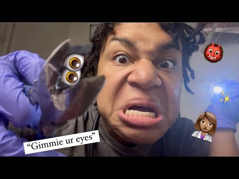 ASMR - Rude Doctor Steals Your Eyes