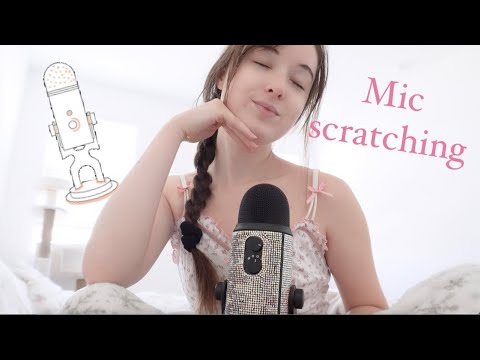 ASMR mic scratching🎙️