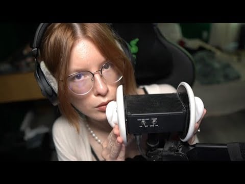 ASMR Anticipatory Mouth Sounds & Ear Rubs