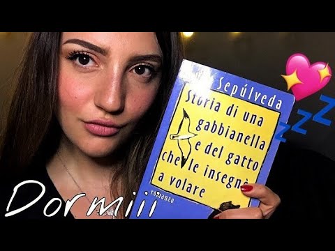 Leggo per farti dormire 💖💤 / ASMR READING YOU TO SLEEP - Close up Whispering  [ITA]