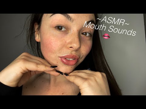 ASMR SENSITIVE MOUTH SOUNDS + HAND MOVEMENTS 👄💤