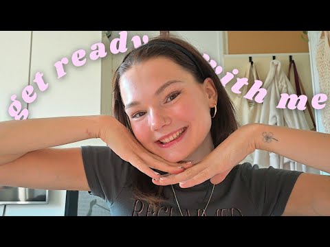 ASMR chit chat GRWM (life/mental health updates, love island, soundhealing, bread)