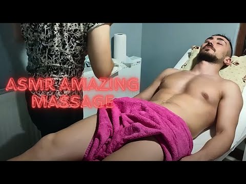 ASMR VERY RELAXING FULL BODY ASHIATSU TURKISH MASSAGE THERAPY - CHEST,LEG,BACK,ABDOMINAL MASSAGE