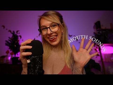 ASMR 5 TYPES of MOUTH SOUNDS (soft, wet, kissy, overstimulated, slow)