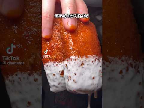 CHILIS MOZZARELLA STICKS 😋 #mukbang #shorts #trending #eatingsounds