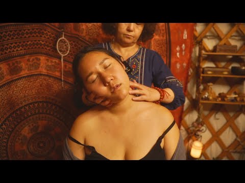 I Could Barely Stay Awake…Mom’s Facial & Neck Massage (Real Person ASMR)
