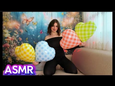 ASMR | Retro Plastic Balloons And Their Surprisingly Squeaky Sounds 🩵😇