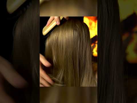 FAST Nape and Scalp Scratch /w Brushing  #asmr #headscratching #fastasmr #scalpmassage #brushing