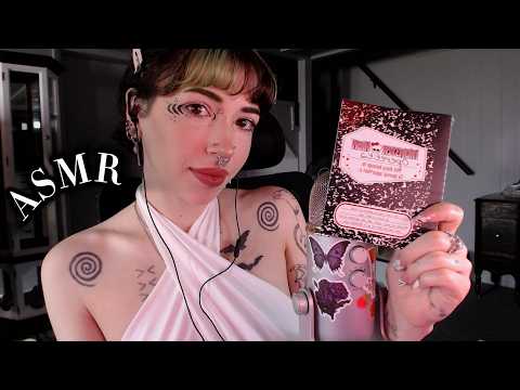 ASMR Reading You to Sleep | Whispering, Tapping