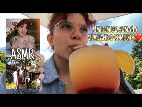 ASMR VLOG ~ Viajando sozinha pela primeira vez!