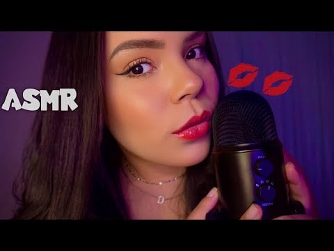 ASMR TE DANDO BEIJINHOS DE ORELHA A ORELHA! (Microfone Binaural)