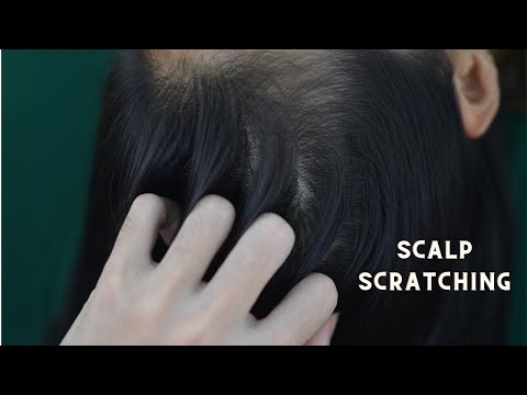 ASMR Hair Parting, Hair Brushing Real Person, Hair Treatment For Rest And Sleep Better