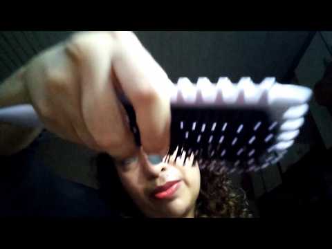 ASMR Tratamento para cabelos e couro cabeludo ressecados 💆‍♀️🌿
