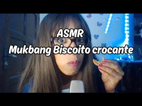 ASMR MUKBANG HORA DO LANCHE com Biscoito #asmr