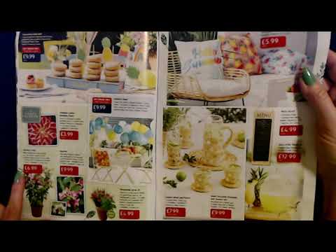 ASMR | Aldi UK Sales Circular Show & Tell (Whisper)