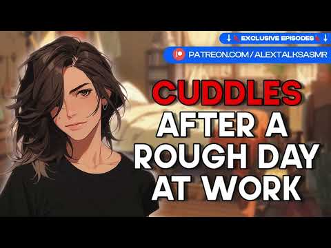 [F4M] Soft & sweet cuddles before bed with tomboy girlfriend [heartbeat] [hair stroking] [comfort]