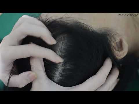 ASMR Scalp Scratching, Scalp Massage With Tools, Hair Scratch Relaxing For Stress Relief