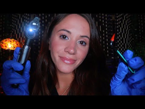ASMR / Ear to Ear Exam (binaural ear exam)