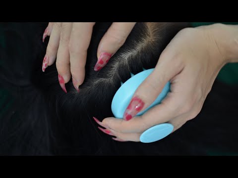 ASMR Head Scratching And Head Massage For Headache Relief And Relaxation