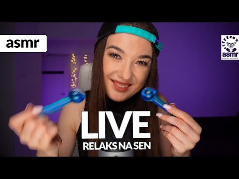 🔴 RELAKS NA SEN LIVE ASMR po polsku!