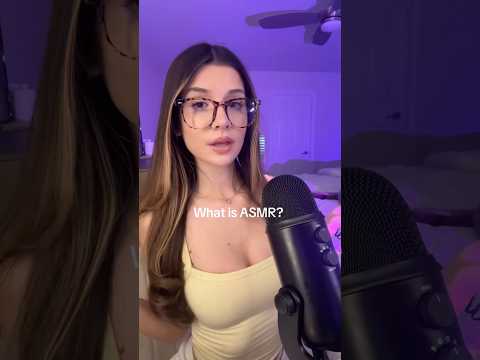 What is ASMR? #asmr #tingles #visualtingle #trending